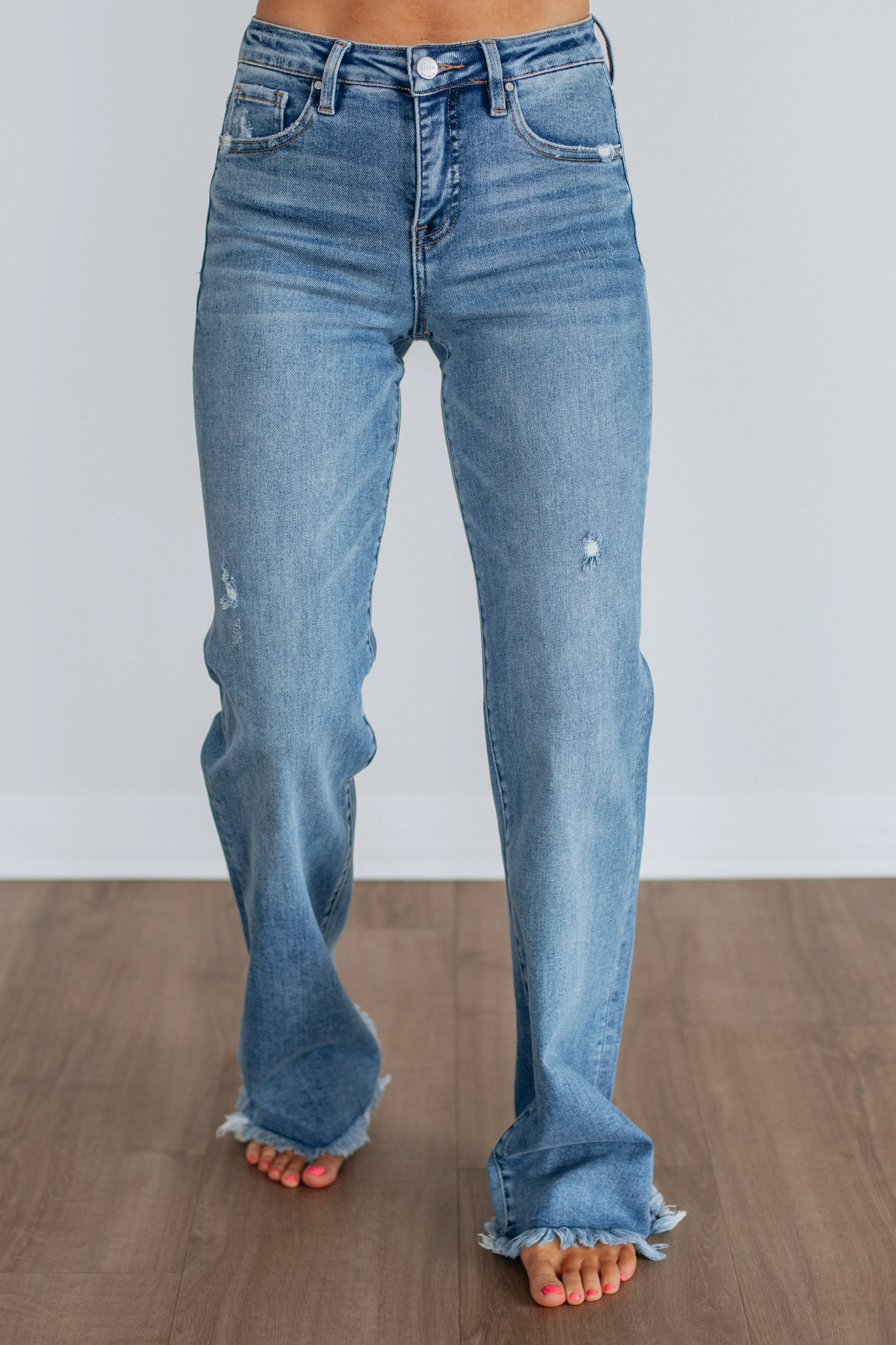 Torren Risen Jeans - Medium Wash,Jeans Women