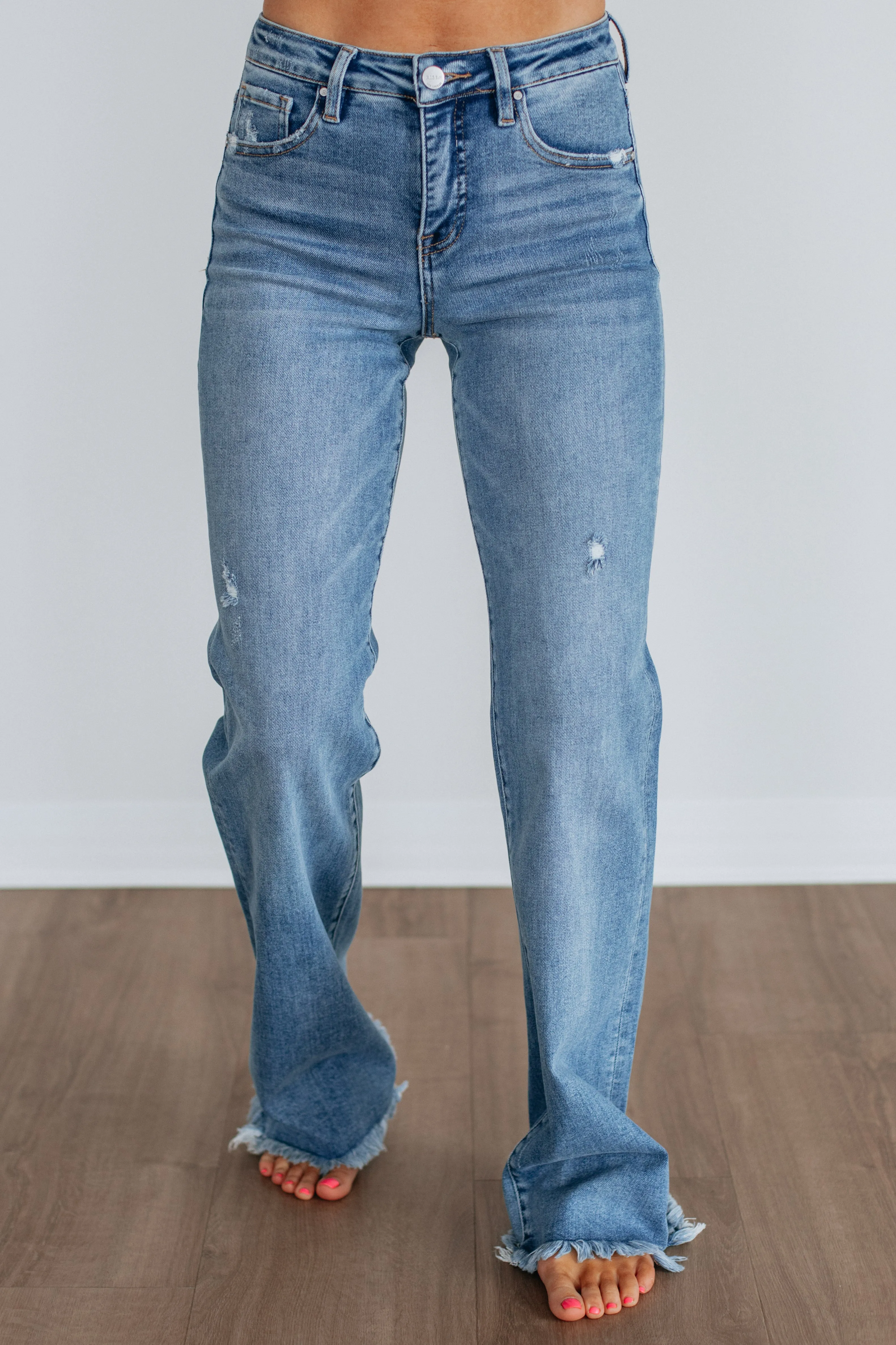 Torren Risen Jeans - Medium Wash,Jeans Women