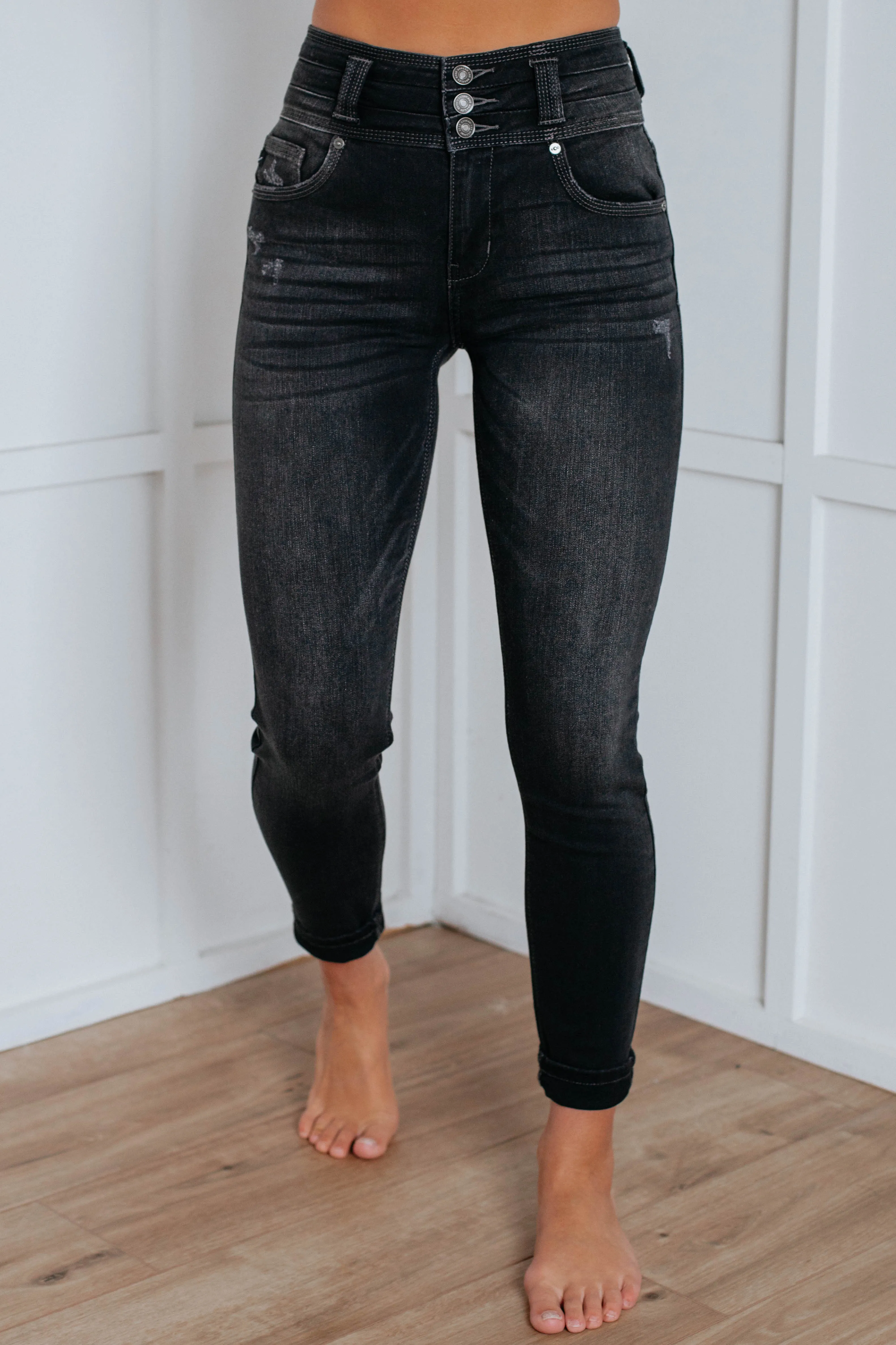 Tucker Kan Can Jeans - Vintage Black,Jeans Women