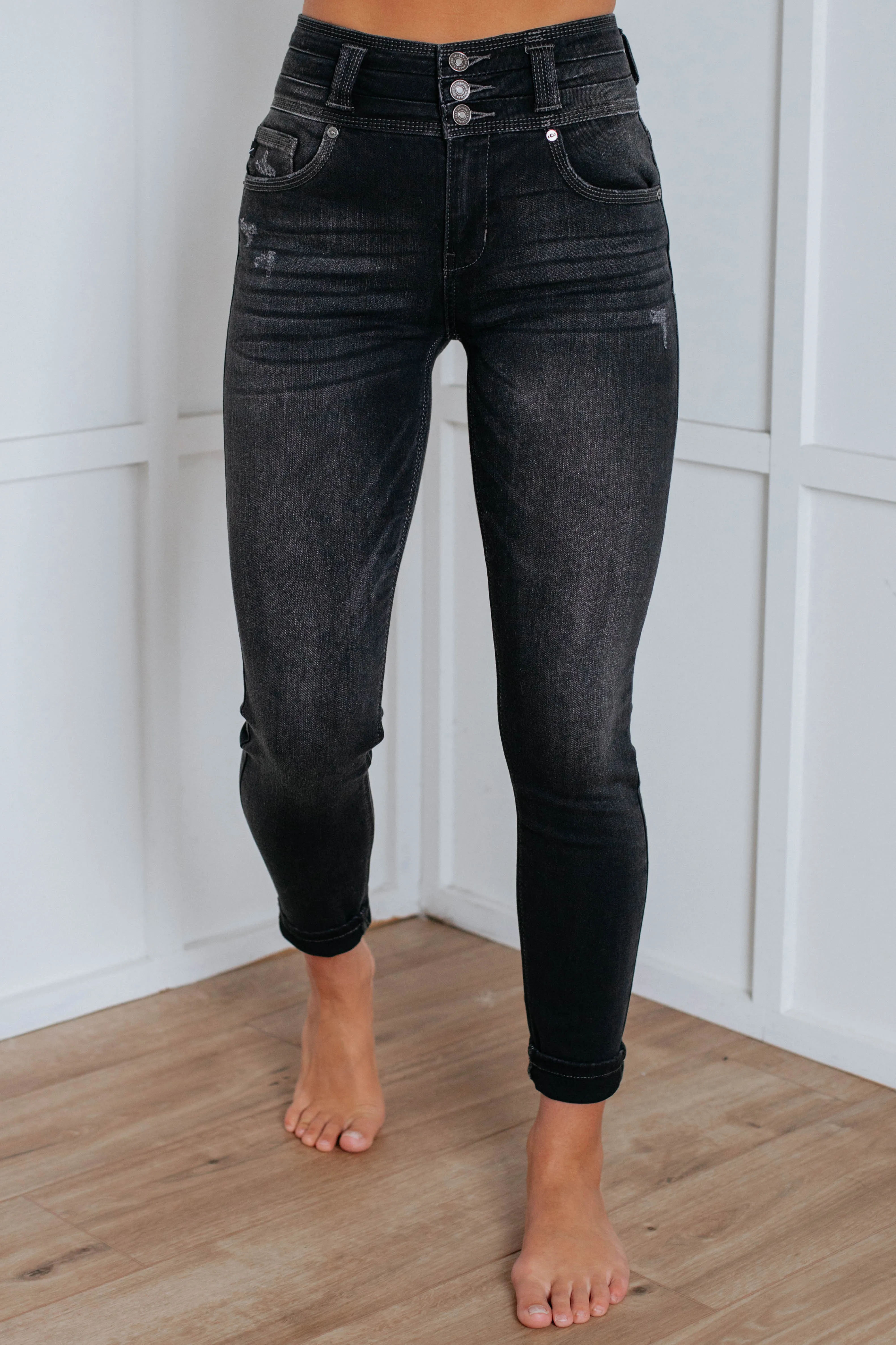 Tucker Kan Can Jeans - Vintage Black,Jeans Women