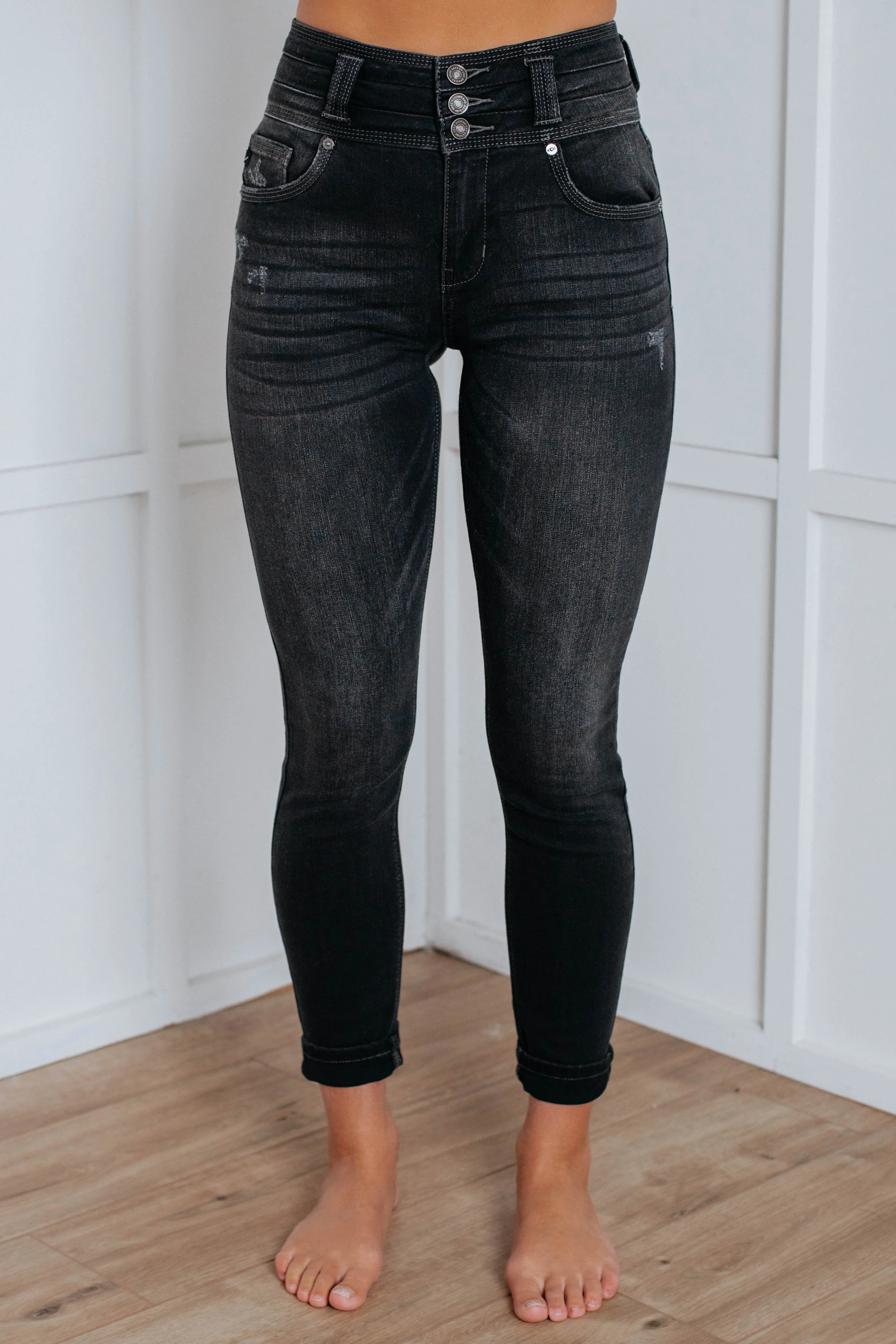 Tucker Kan Can Jeans - Vintage Black,Jeans Women
