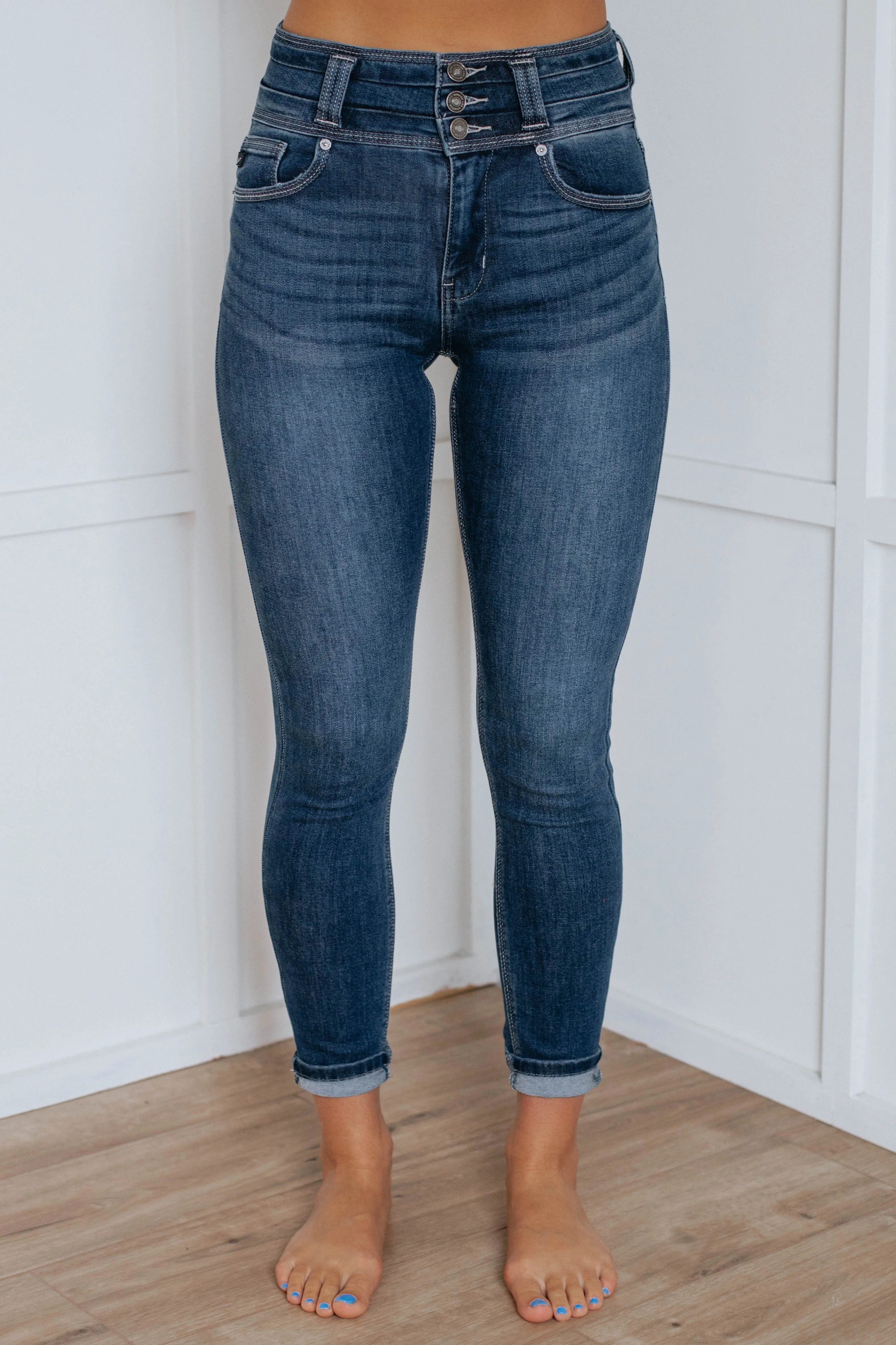 Tucker KanCan Jeans - Dark Wash,Jeans Women