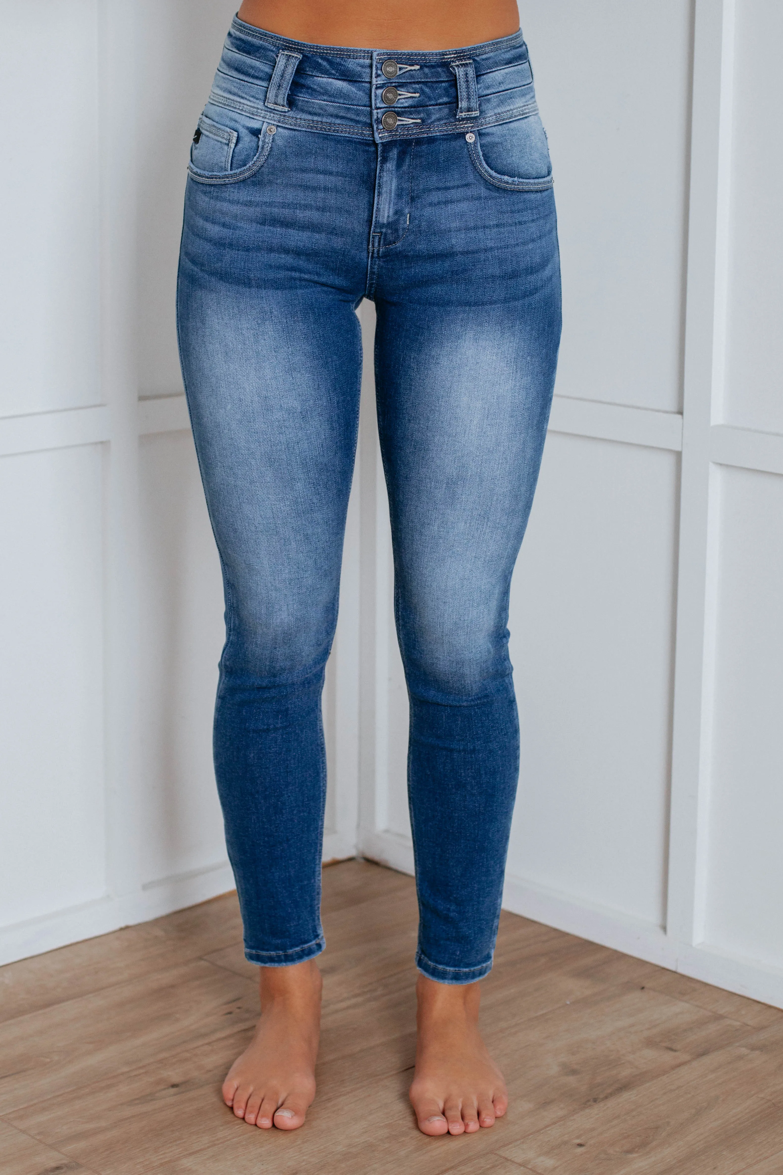 Tucker KanCan Jeans - Medium Wash,Jeans Women