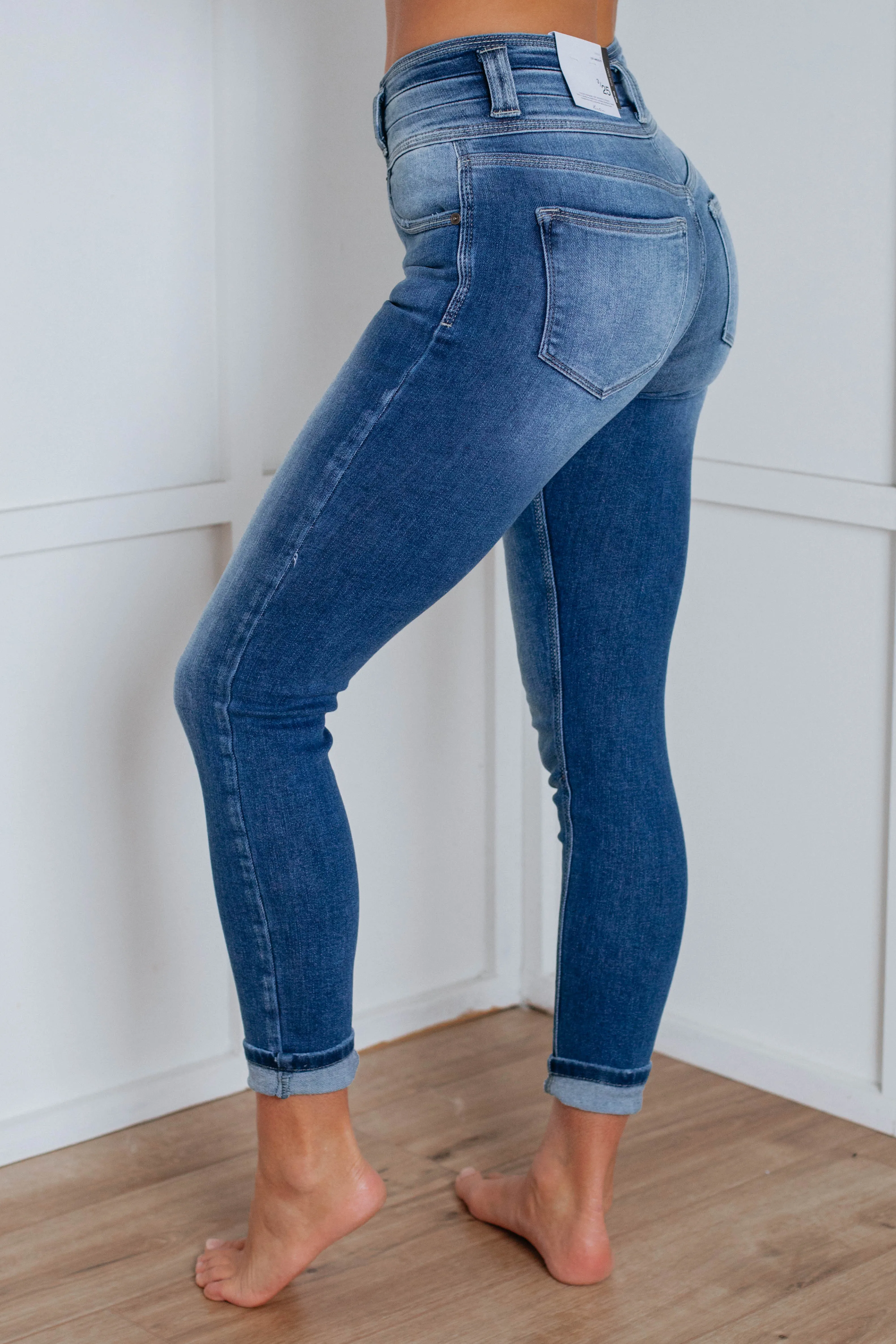 Tucker KanCan Jeans - Medium Wash,Jeans Women