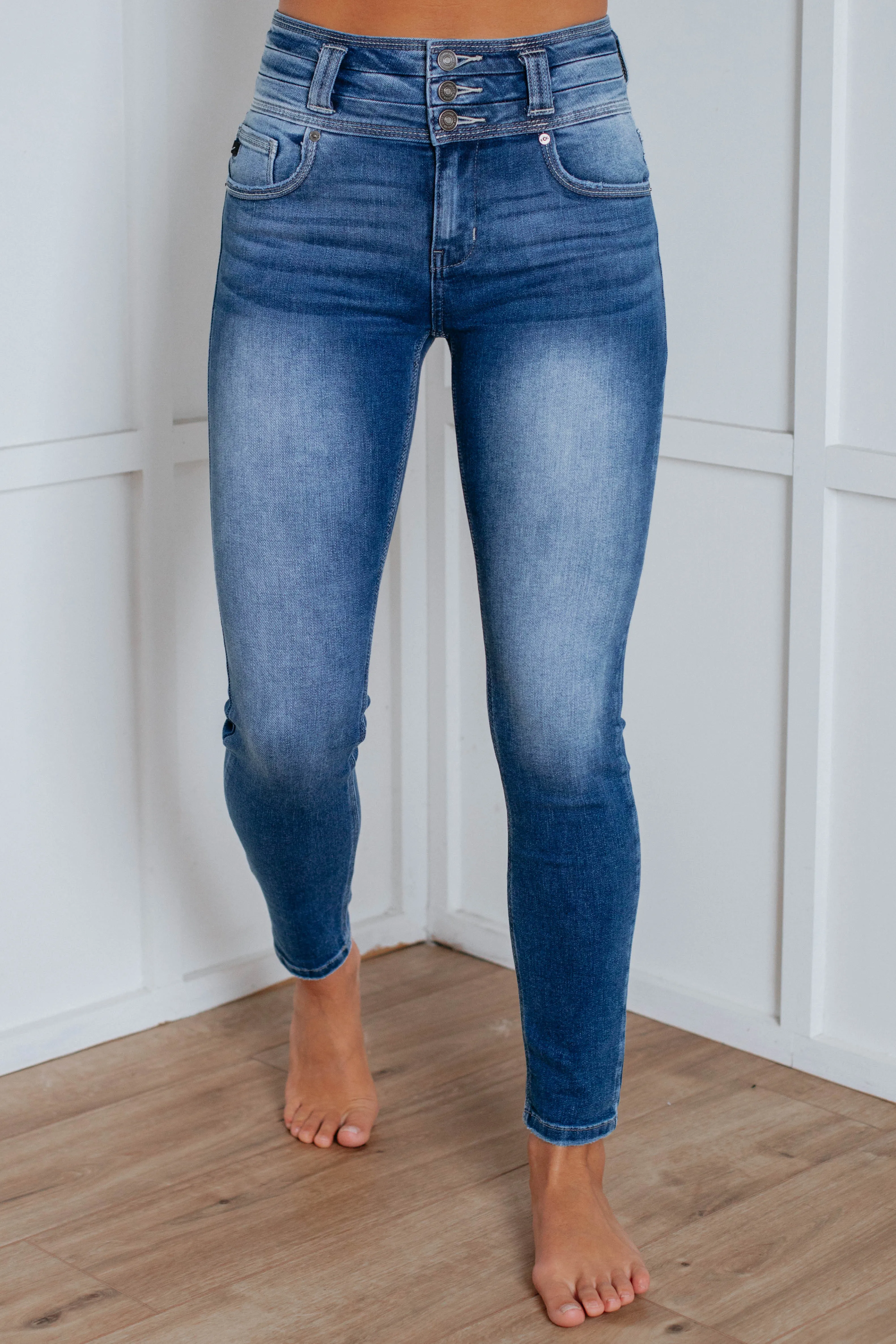 Tucker KanCan Jeans - Medium Wash,Jeans Women