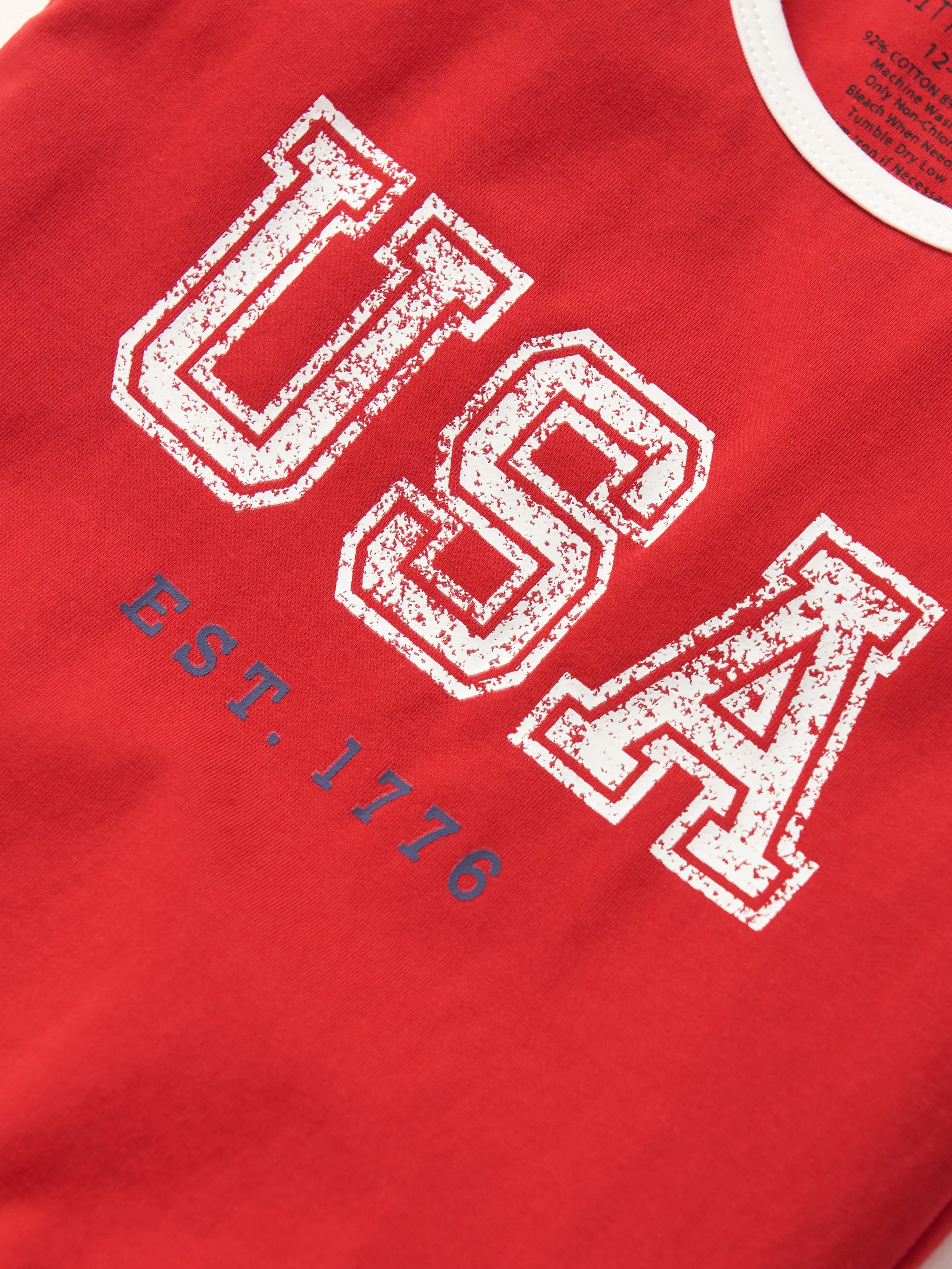 USA Tank - Red,Kids