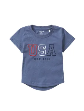 USA Tee - Navy,Kids