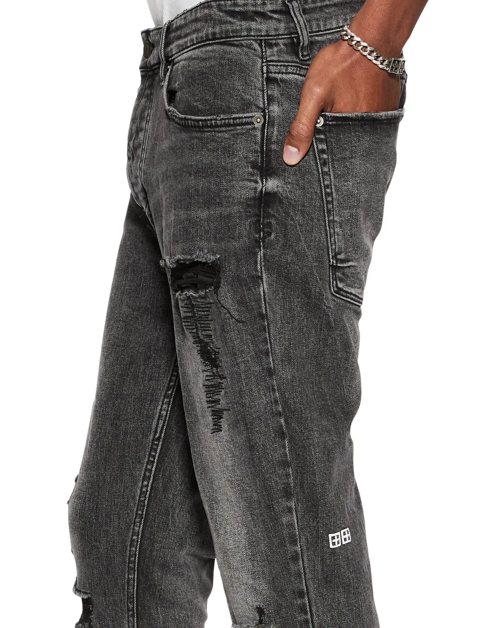 VAN WINKLE ANGST TRASHED,Jeans
