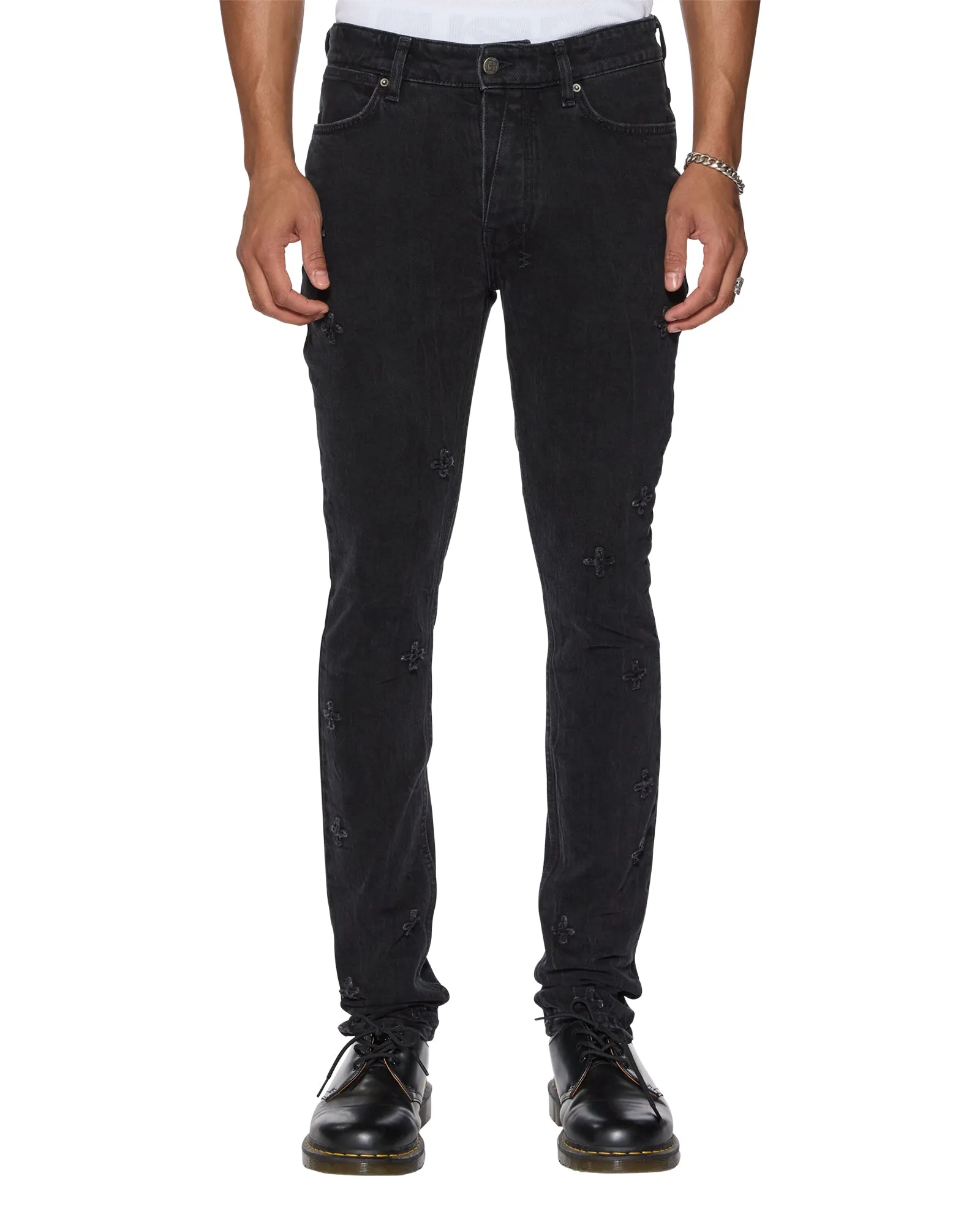 VAN WINKLE BLACK MARBLE KPLUS,Jeans