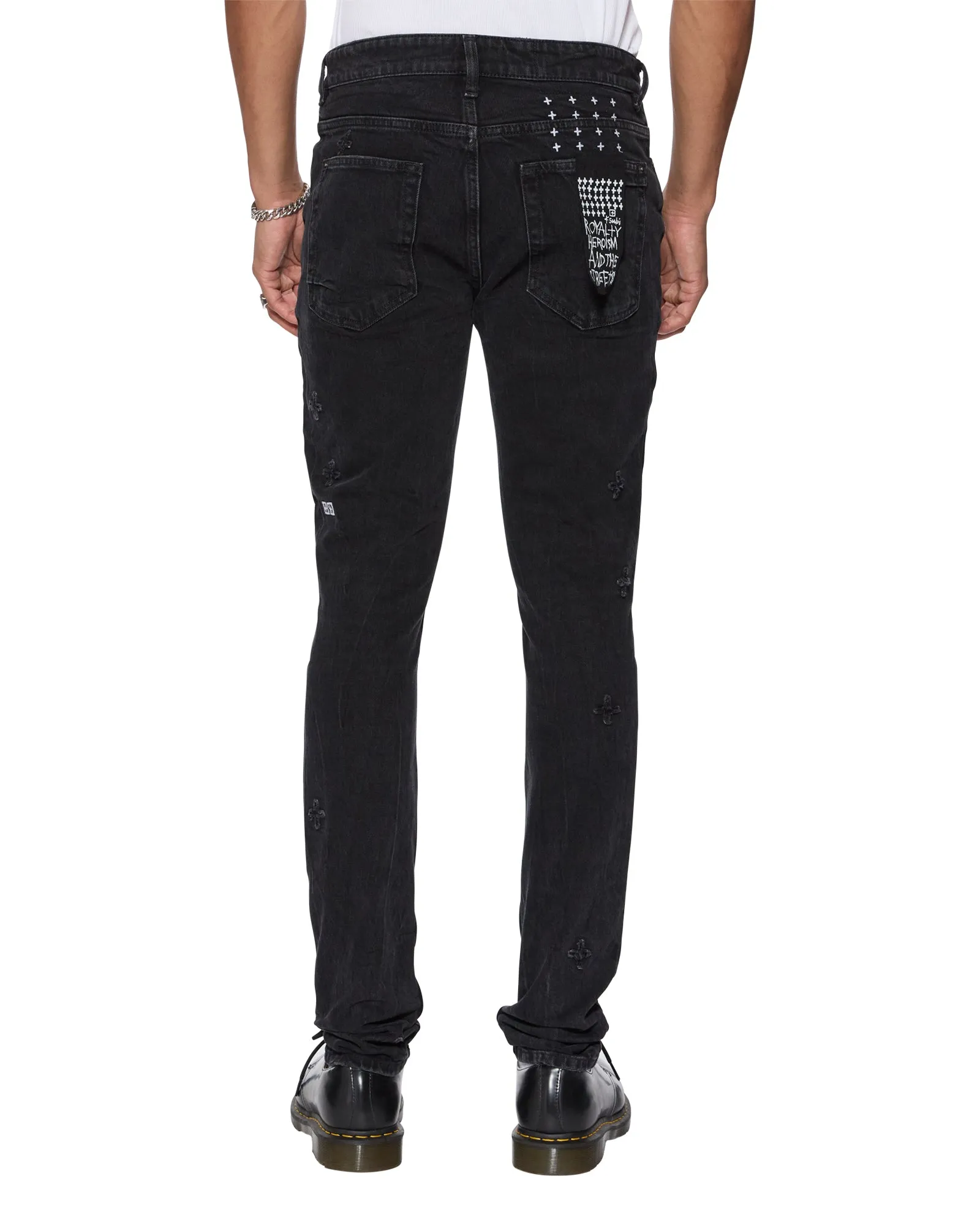 VAN WINKLE BLACK MARBLE KPLUS,Jeans