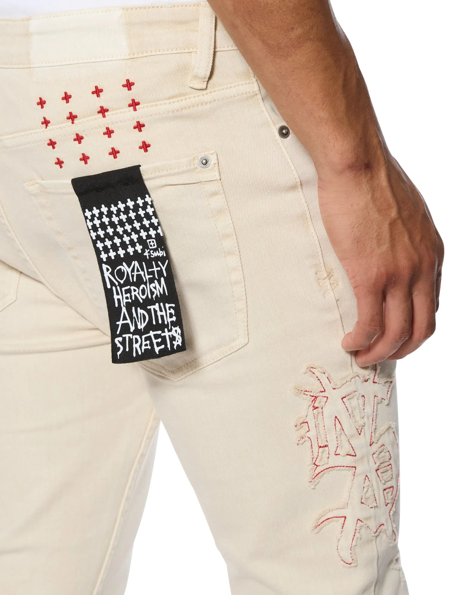 VAN WINKLE ECRU PLAYOFF,Jeans