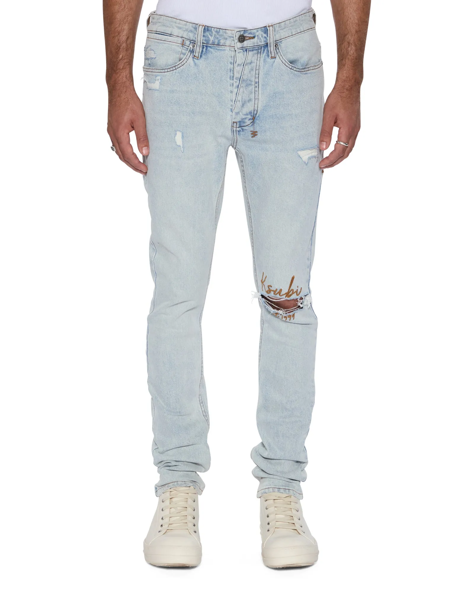 VAN WINKLE FROST BLUE ARCH,Jeans