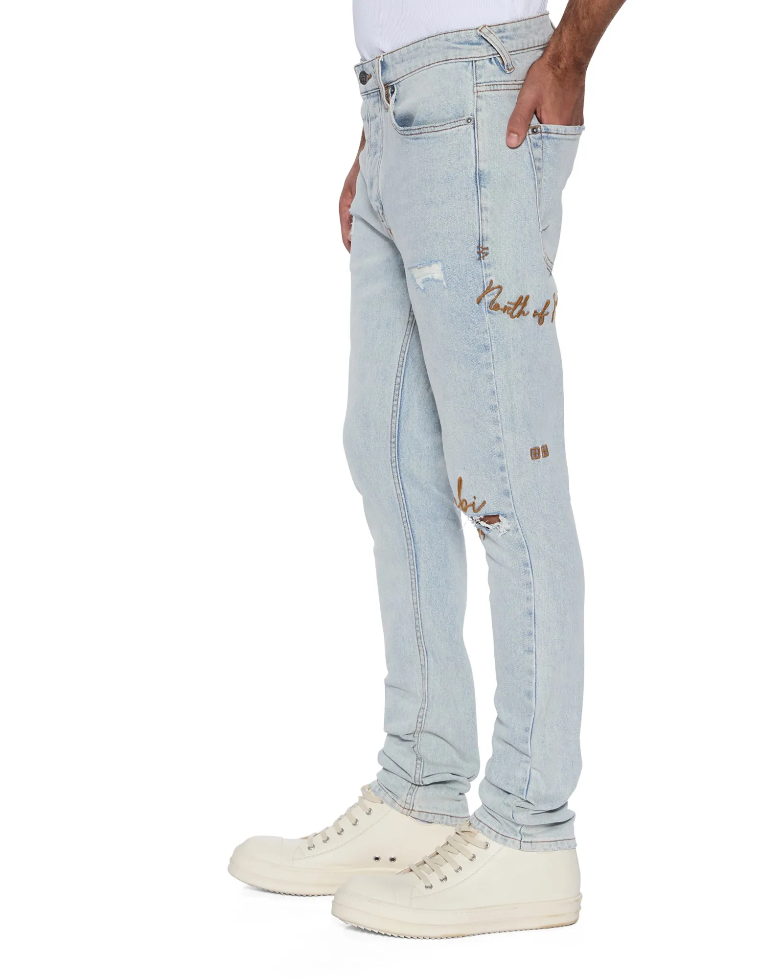 VAN WINKLE FROST BLUE ARCH,Jeans