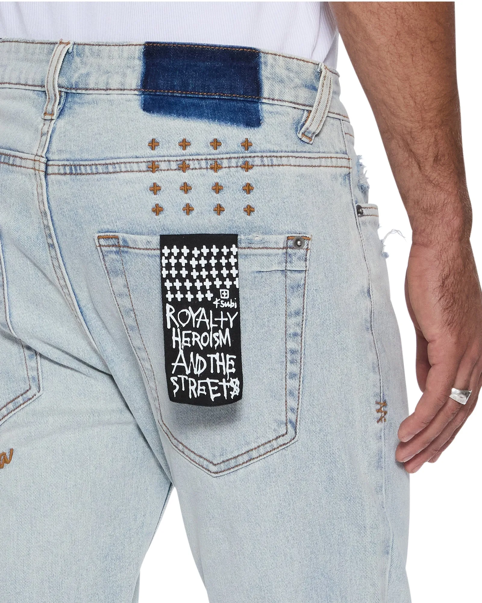 VAN WINKLE FROST BLUE ARCH,Jeans