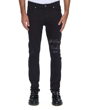 VAN WINKLE JASPER BLACK ARCH,Jeans