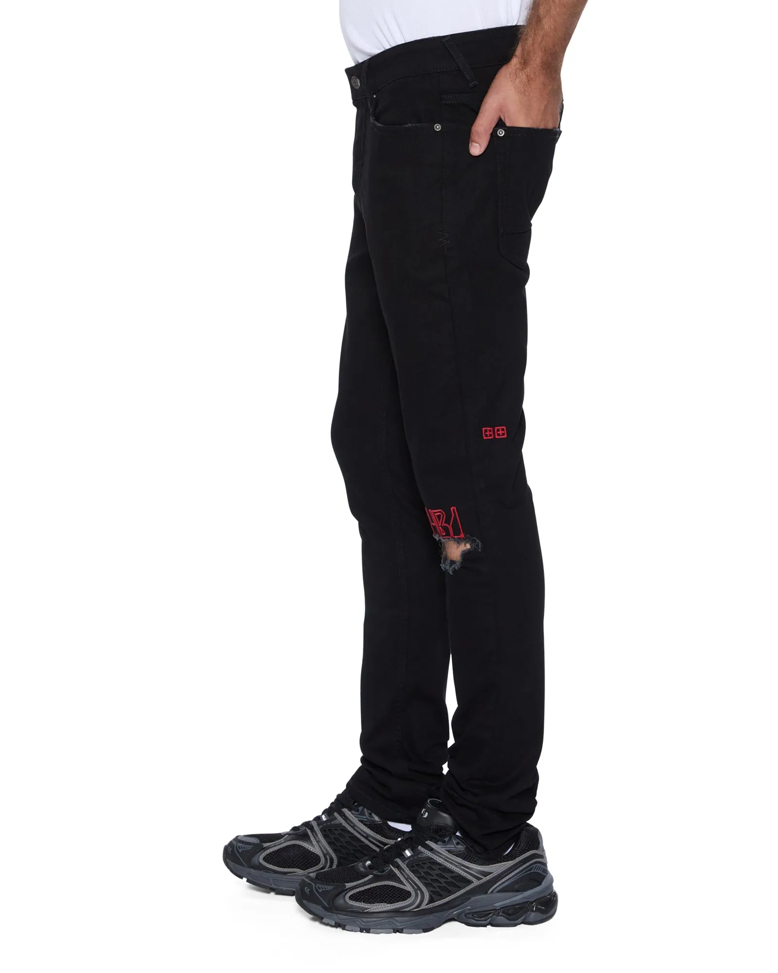 VAN WINKLE LAID BLACK STING,Jeans