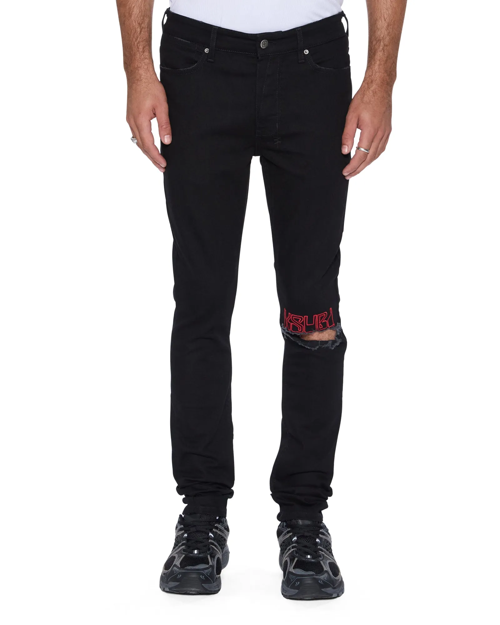 VAN WINKLE LAID BLACK STING,Jeans