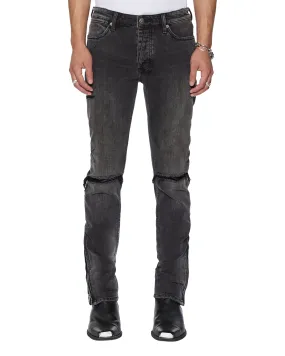 VAN WINKLE TORQUED CHAMBER BLACK,Jeans