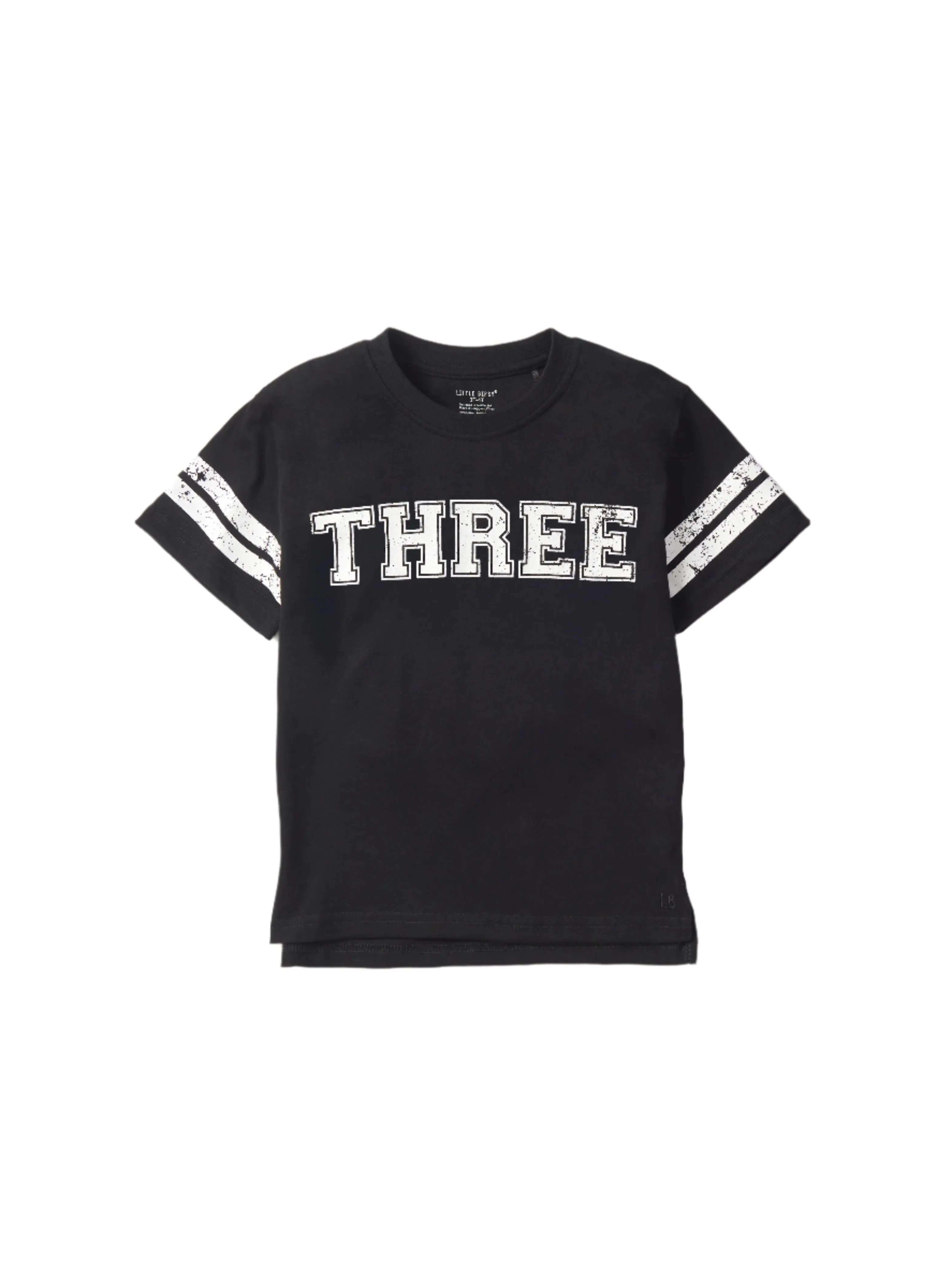 Varsity 3rd B-Day Elevated Tee - Black,Kids