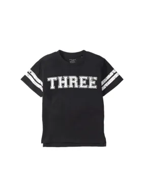 Varsity 3rd B-Day Elevated Tee - Black,Kids