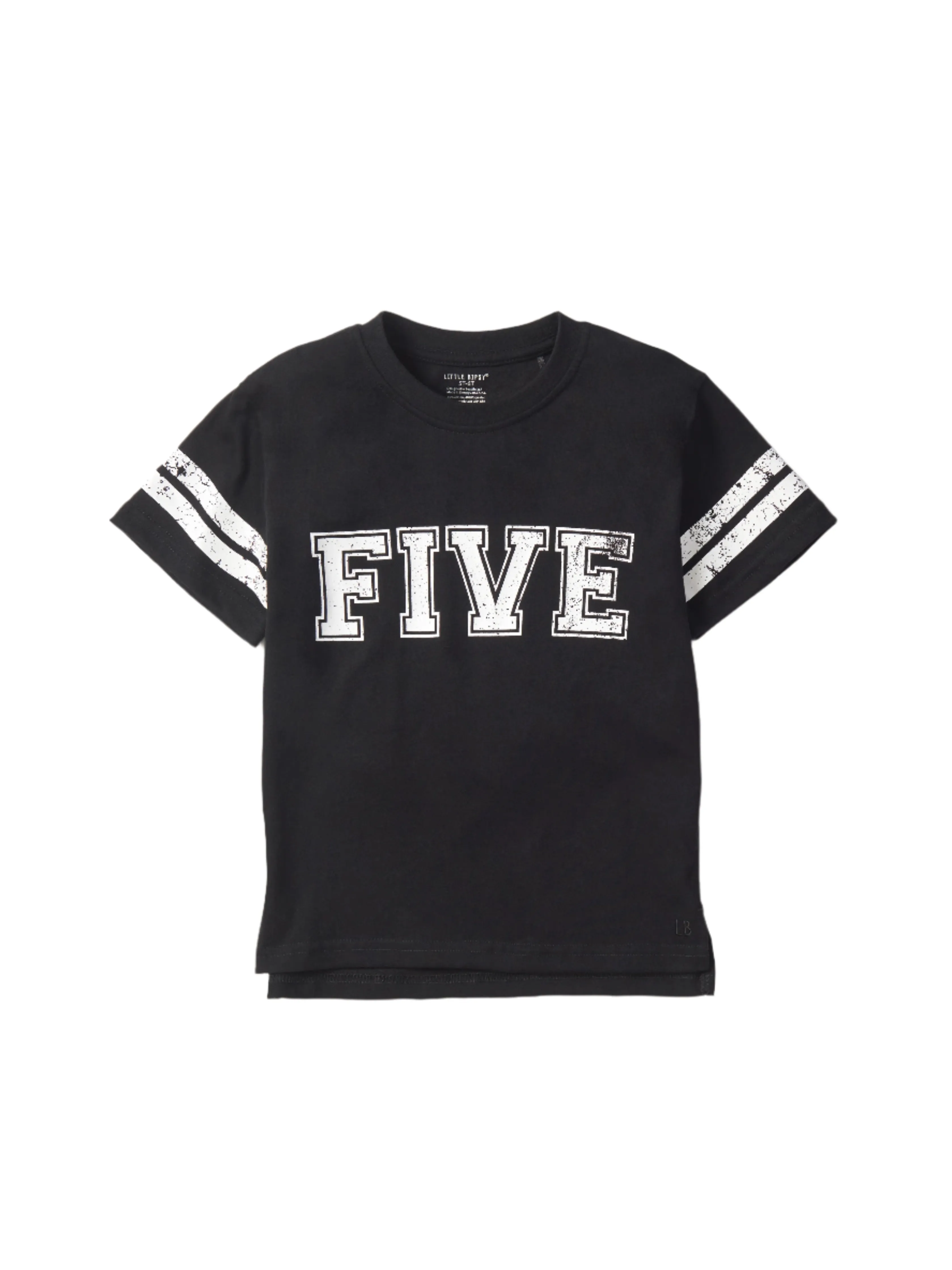 Varsity 5th B-Day Elevated Tee - Black,Kids