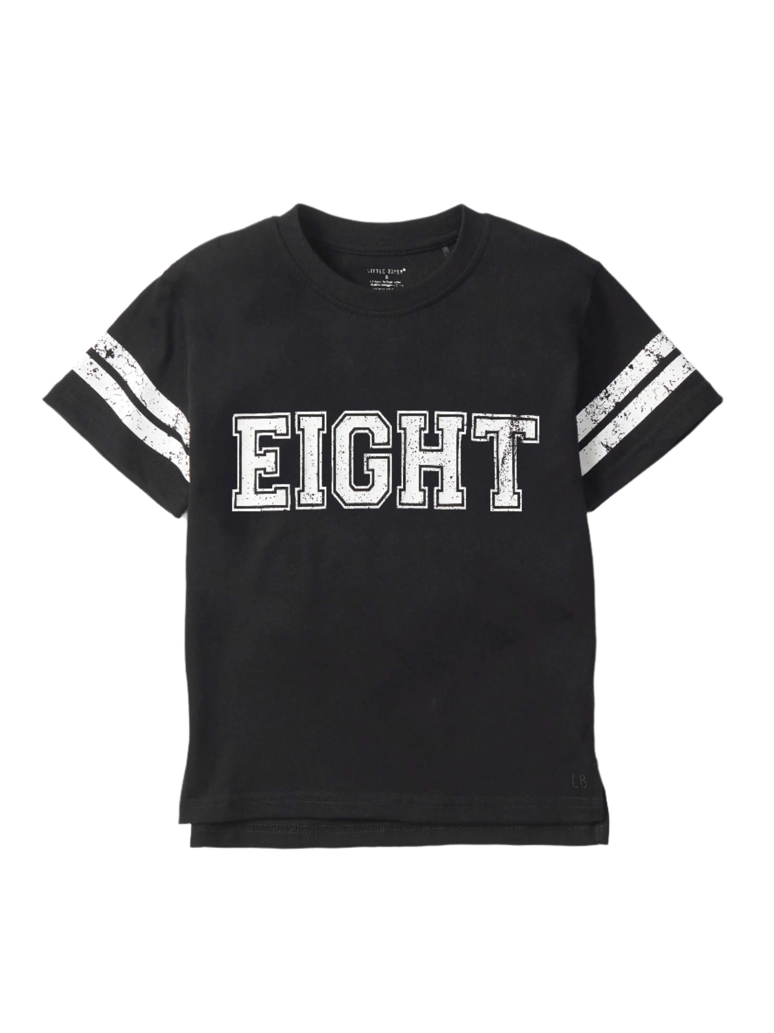 Varsity 8th B-Day Elevated Tee - Black,Kids