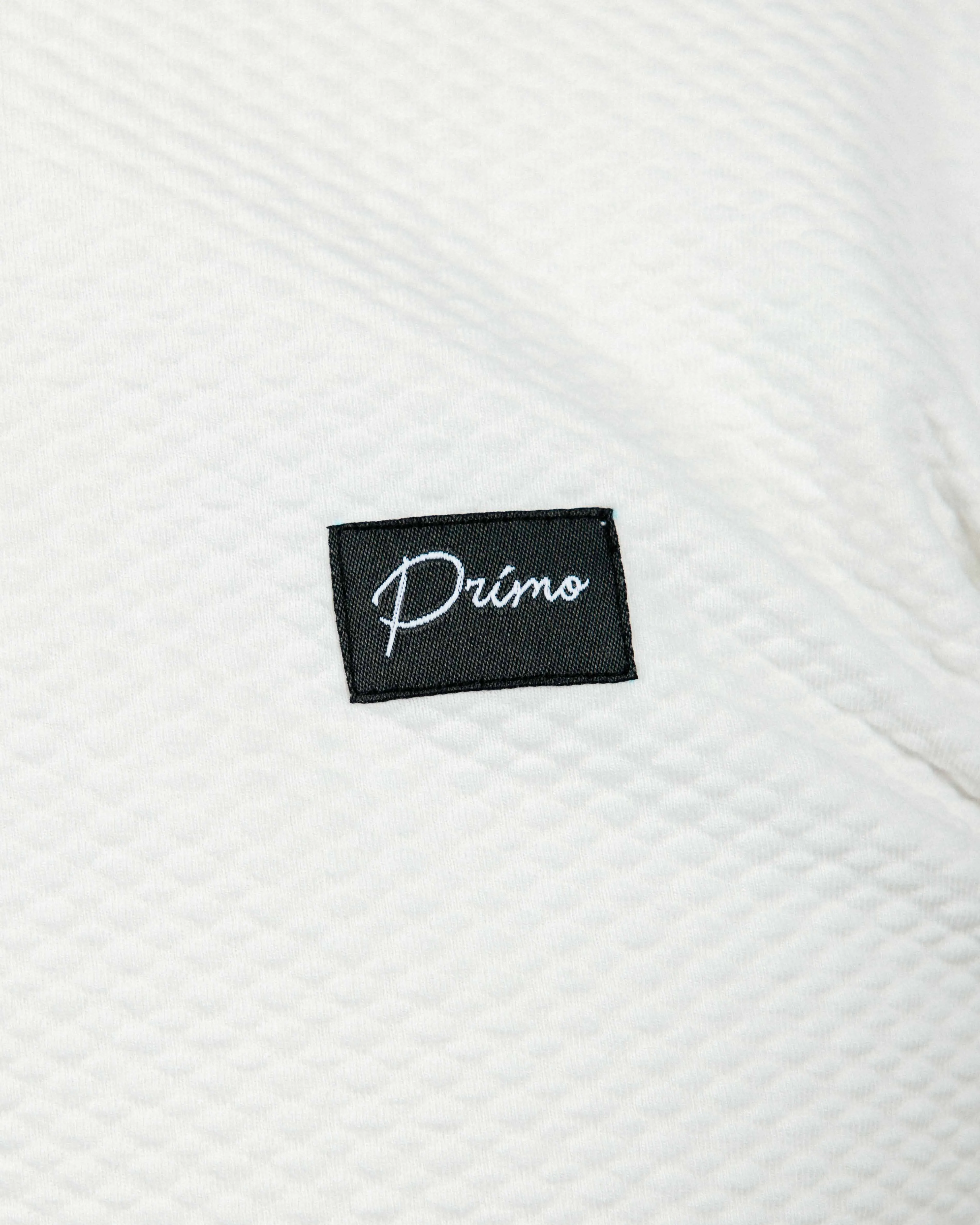 White GH Waffle Hoodie,Men