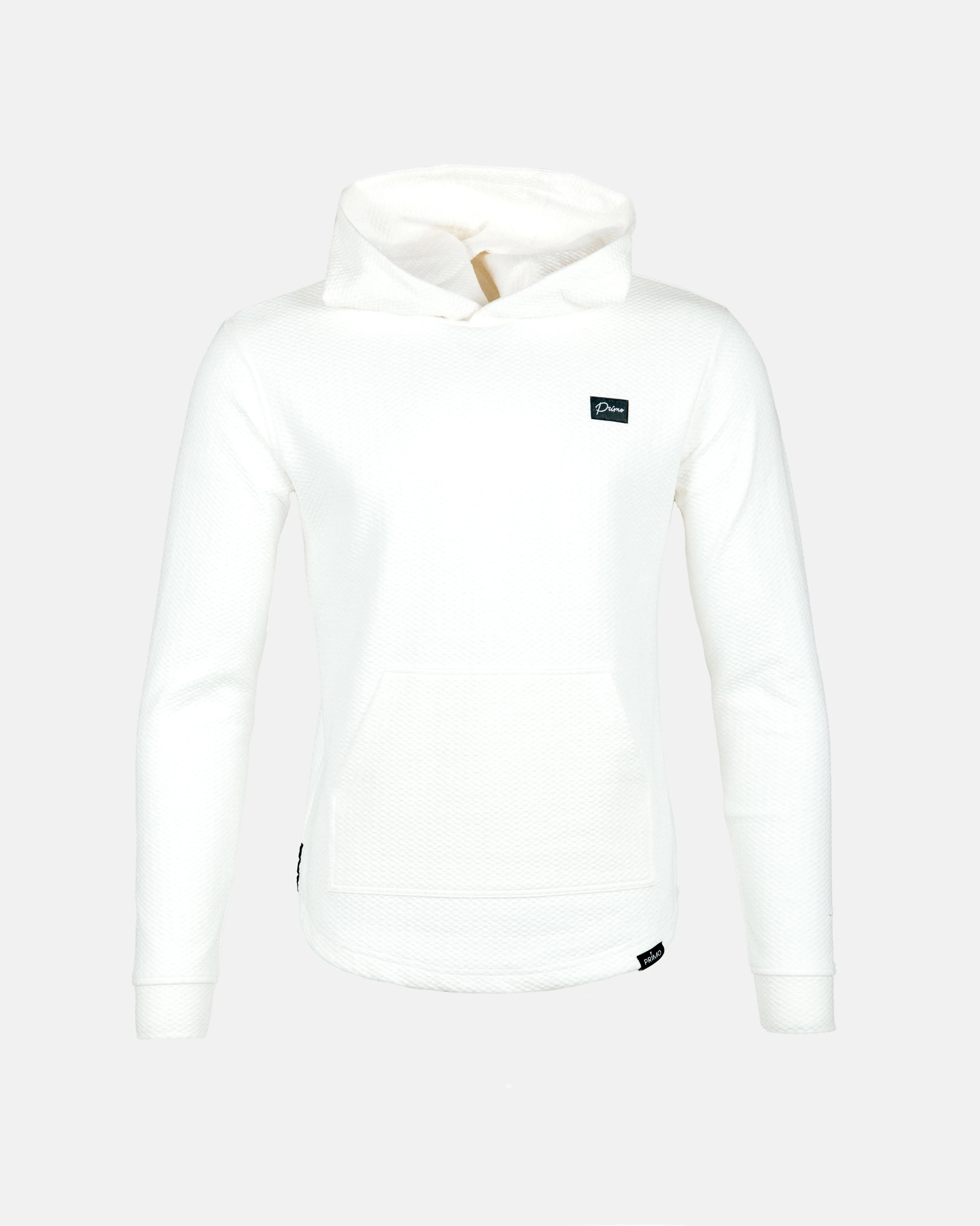 White GH Waffle Hoodie,Men
