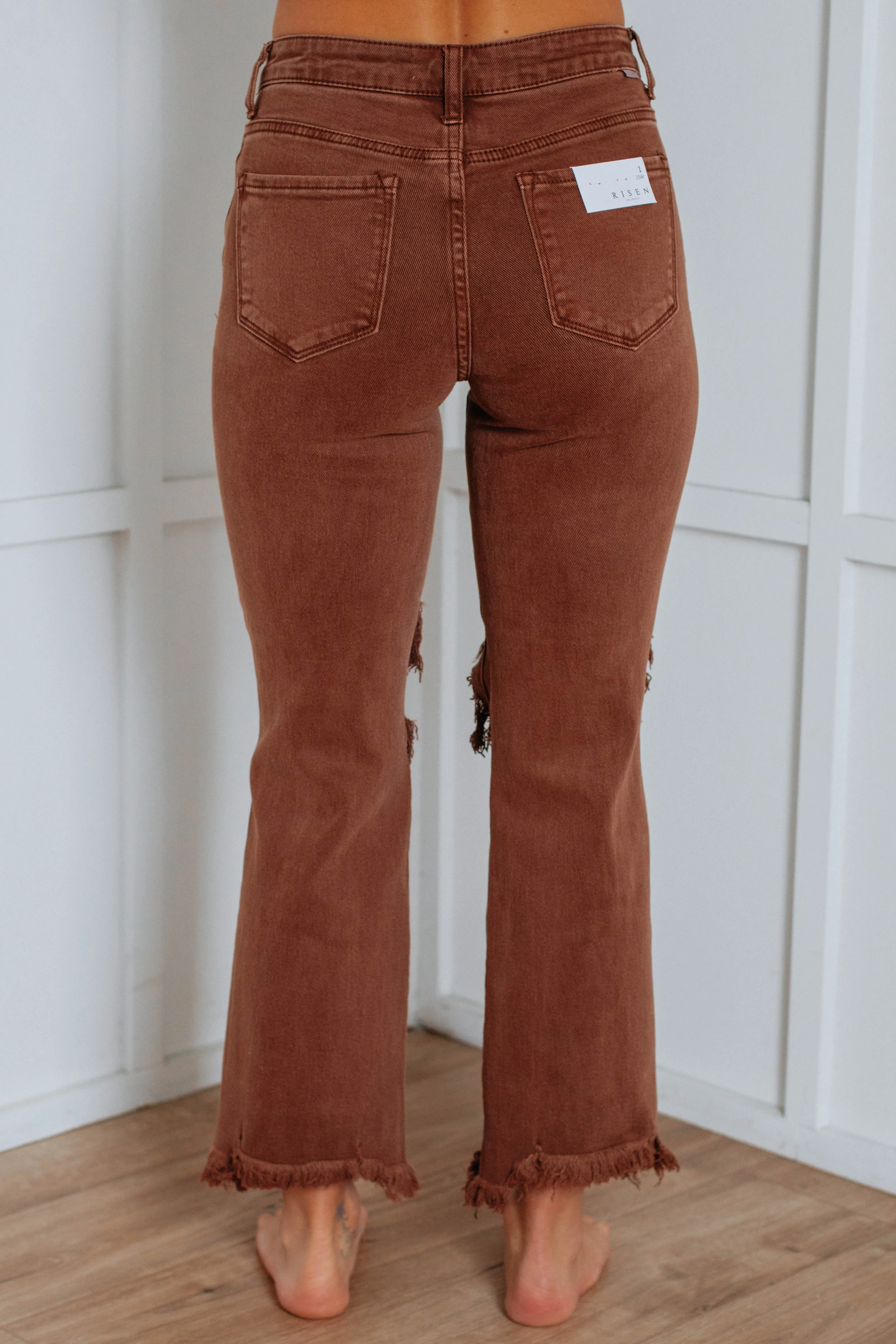 Willow Risen Jeans - Espresso,Jeans Women