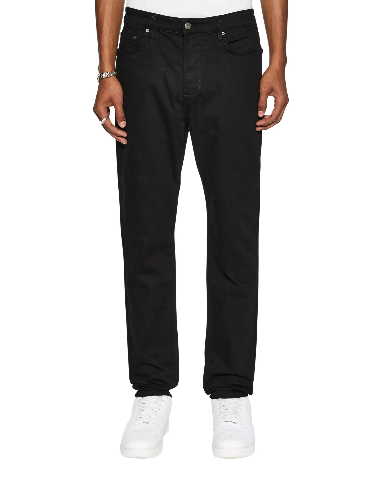 WOLFGANG LAID BLACK,Jeans