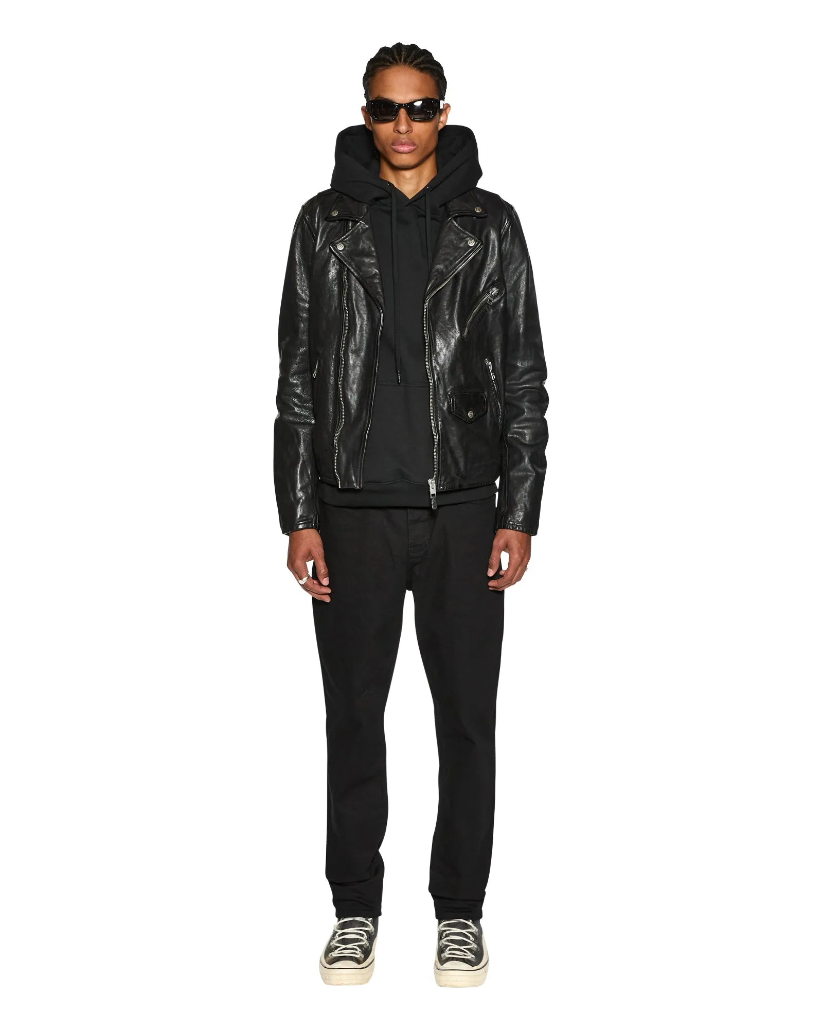 WOLFGANG LAID BLACK,Jeans