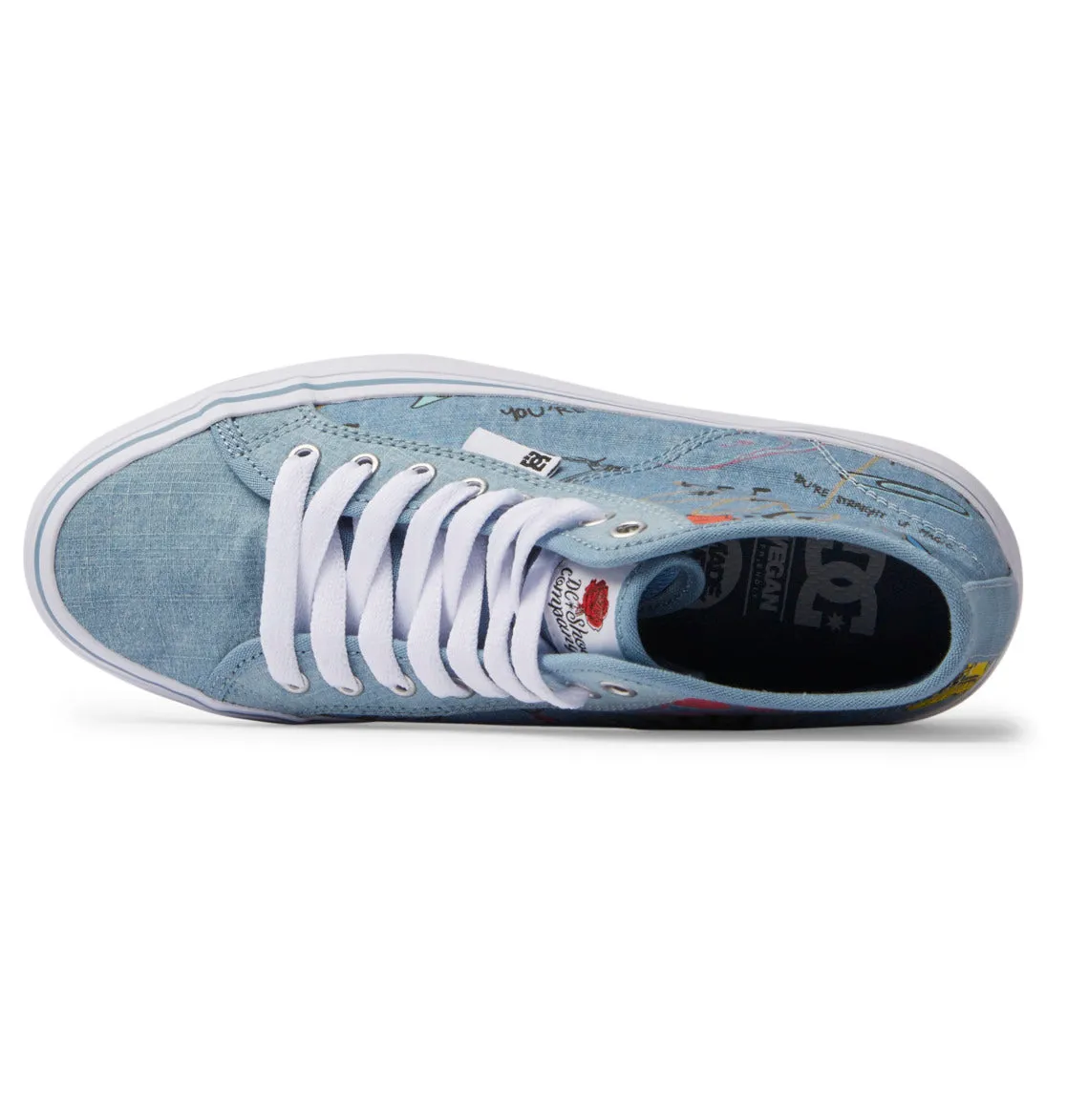 Women's Manual Hi Platform High-Top Shoes,Sneakers